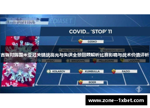 吉鲁对阵国米亚冠关键战高光与失误全景回顾解析比赛影响与战术价值评析