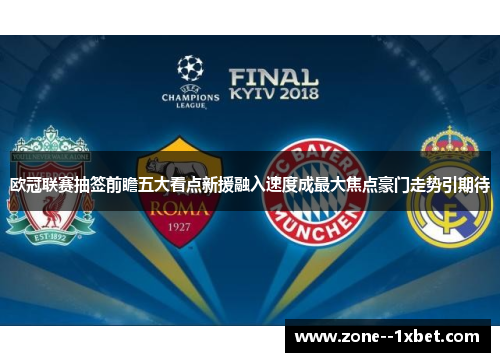 欧冠联赛抽签前瞻五大看点新援融入速度成最大焦点豪门走势引期待